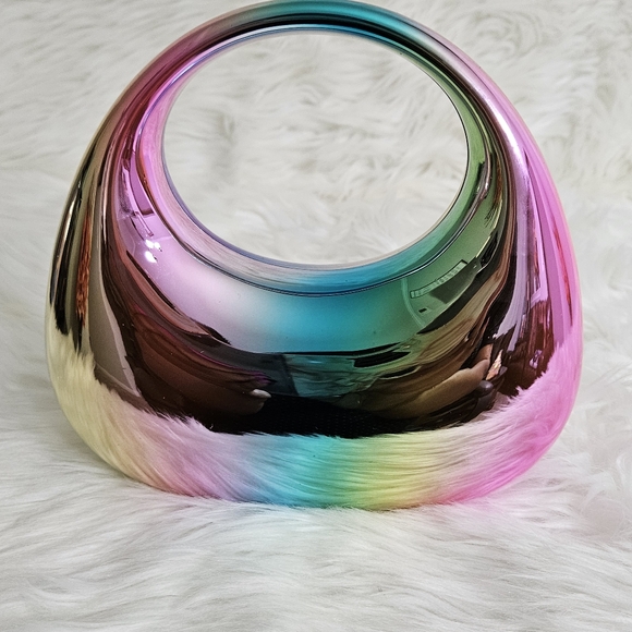 Rainbow Evening Clutch Bag.